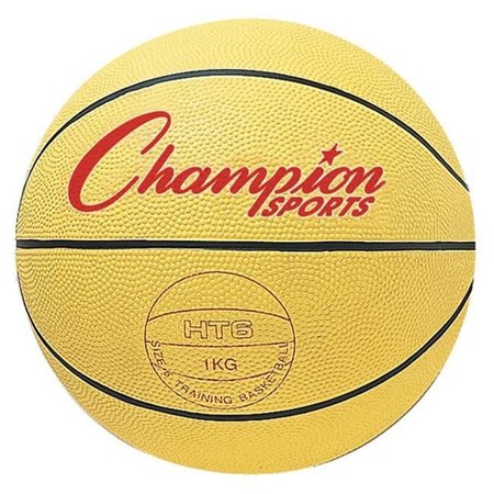 CHAMPION SPORTS Champion Sports HT6 28.5 in. Weighted Basketball Trainer; Black HT6